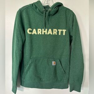 Carhartt Green Hoodie Women’s Xtra/Small